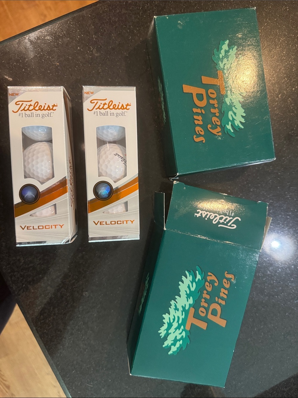 Titleist Velocity Golf Balls - Torrey Pines